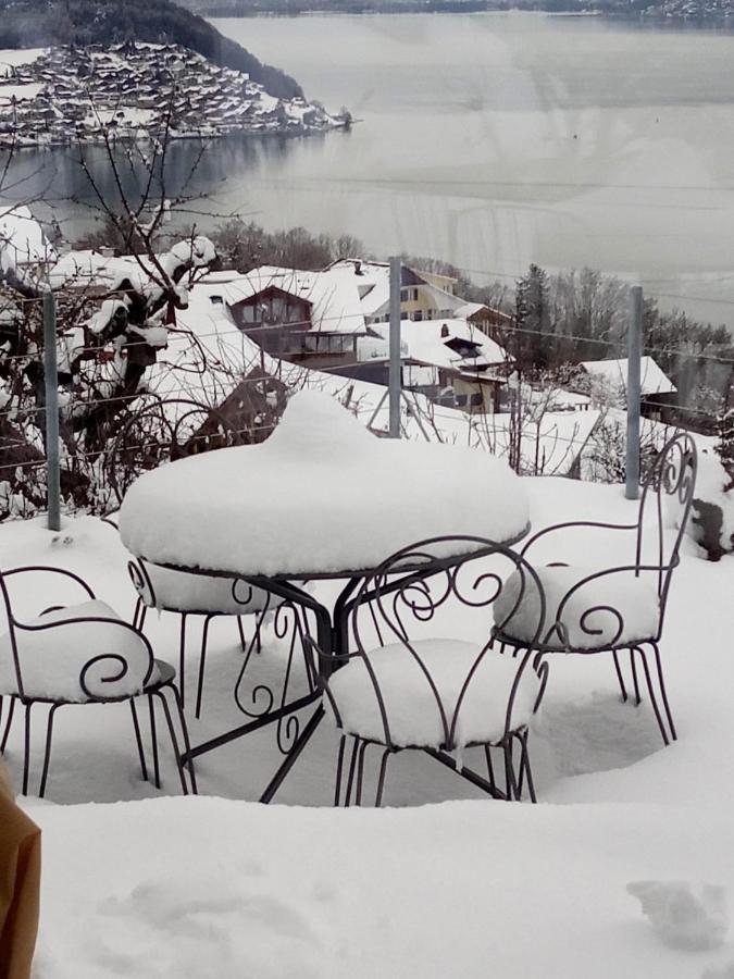 Moderne Unterkunft Mit Panoramablick Auf Thunersee Krattigen Экстерьер фото