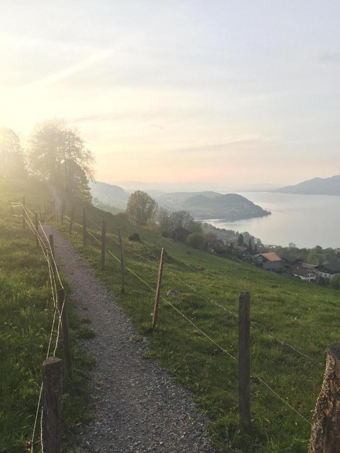 Moderne Unterkunft Mit Panoramablick Auf Thunersee Krattigen Экстерьер фото